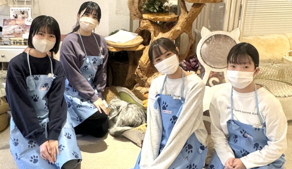 ヤマザキ動物看護専門職短期大学生の研修を受け入れ